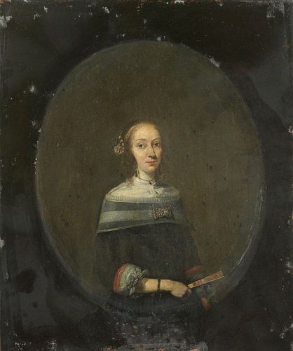 Portrait de femme, Gérard ter Borch (II), 1640 - 1681