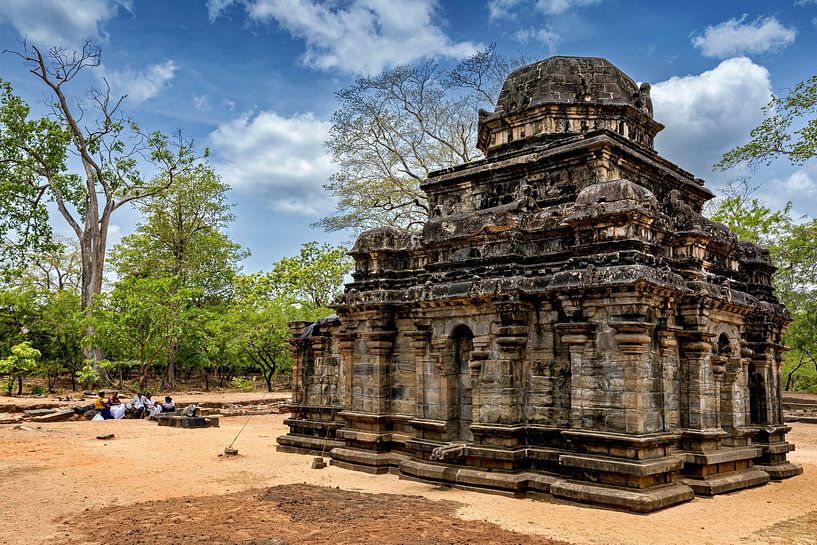 The temple ruins of Polonnaruwa in Sri Lanka by Roland Brack