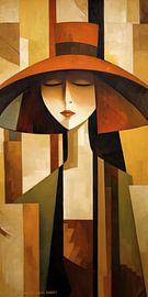 Portrait 151.13 by Eye catching paintings