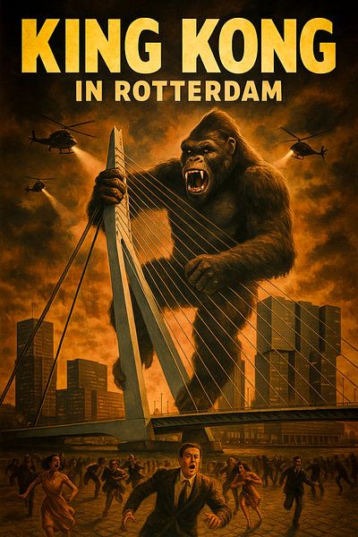KING KONG in Rotterdam van Sjaak Boer