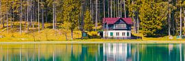 Panorama of Lago di Dobbiaco by Henk Meijer Photography