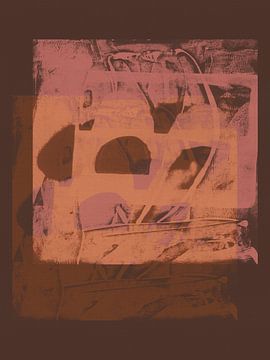 Modern abstract minimalistisch schilderij