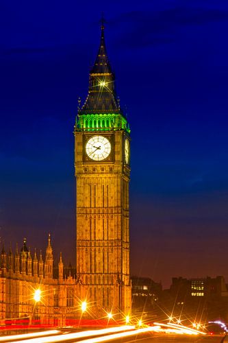 Big Ben bij nacht