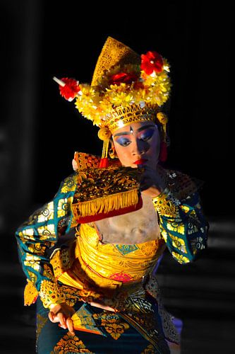 Balinese danseres kleur