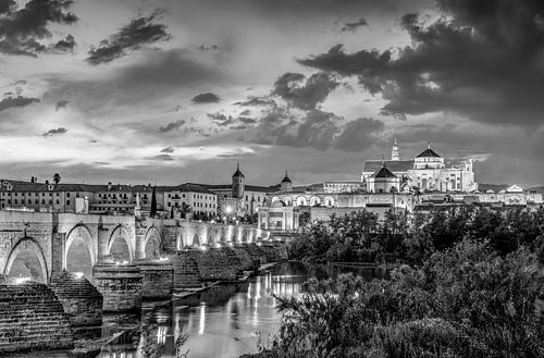 Cordoba in zwart-wit