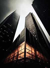 Street scene in the big city