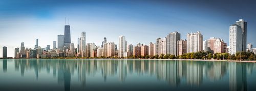 Chicago Skyline by Remco Piet