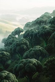 Mystical forest by Poster Art Shop