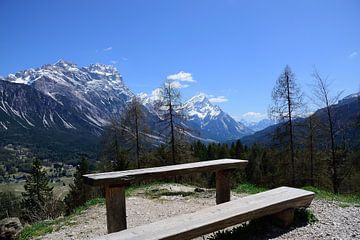 Uitzicht vanaf een uitkijkpunt bij Cortina van Frank's Awesome Travels