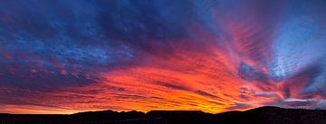 Zonsondergang in Nevada, Verenigde Staten van Adelheid Smitt
