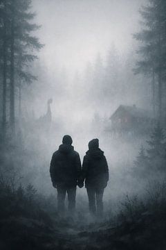 Fogbound Love in Norway by Avinigav