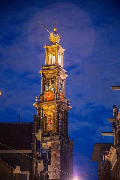 Westerkerk Amsterdam van Charles Poorter