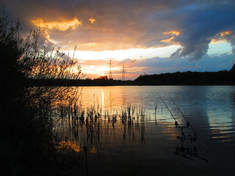 landscape water sunset by John Schouwink