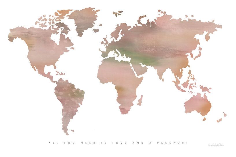 Passport to the World, Mercedes Lopez Charro by Wild Apple