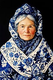 Sie ist aus Porzellan gemacht von Franka Poulain