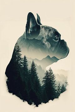 Bulldogge von Wunderbare Kunst