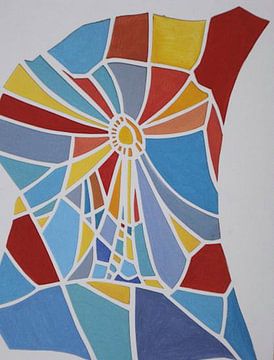 Spiderweb, Light in the Web by fdgArtworks