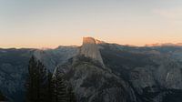 Half Dome au coucher du soleil
