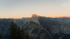Half Dome at sunset by Sven Schleider
