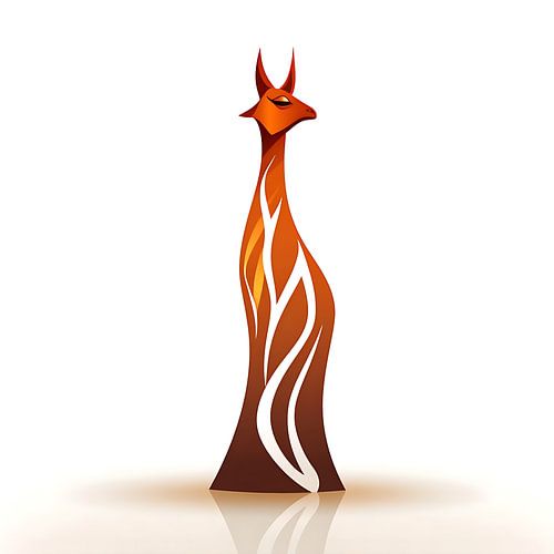Vector image Giraffe