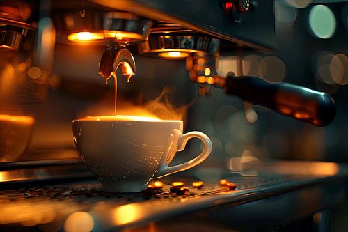 koffie of cappuccino bereiden