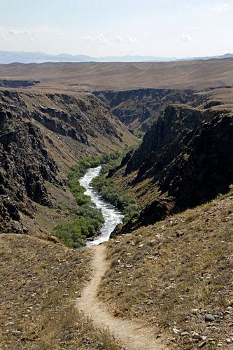 Black Canyon in Kazakhstan
