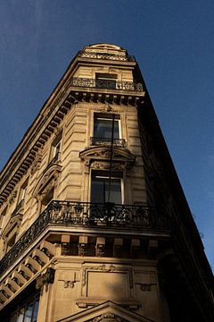 Sunset Corner Structure | Paris | France Travel Photography by Dohi Media