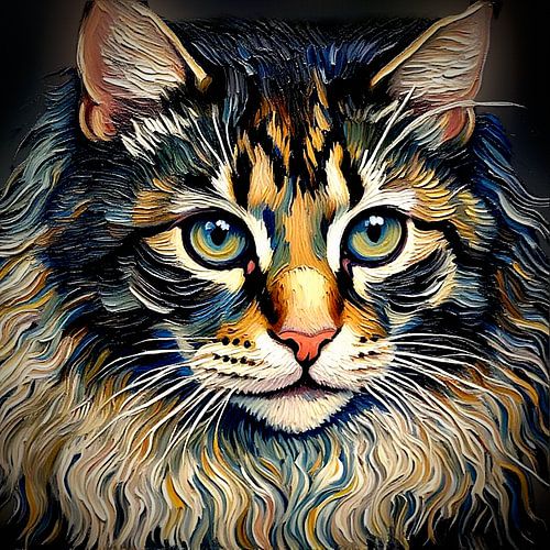 Painted Cat 02
