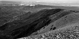 Panorama relief of Mont Ventoux in SW by Flatfield