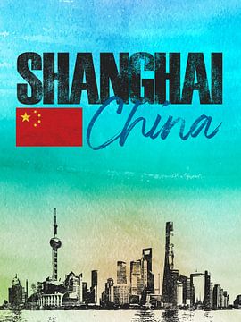 Shanghai China by Printed Artings