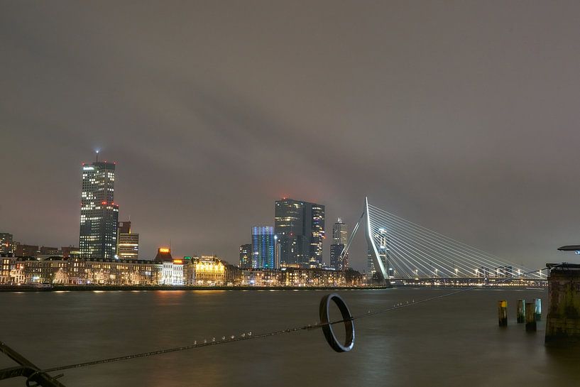 Skyline Rotterdam Kop van Zuid by Ad Jekel
