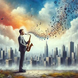 De muziek is .... overal van Bernhard Karssies