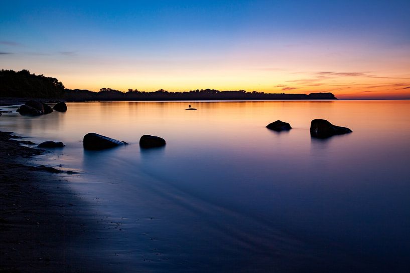 Zonsopgang Oostzee op Rügen van Gerald Lechner