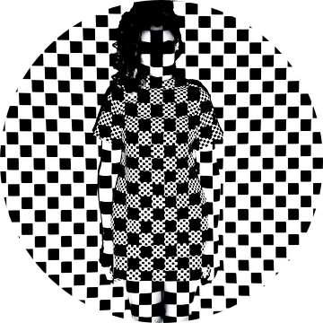 Schaakbord - nog een zwart vierkant, Afshin Saeidinia van 1x