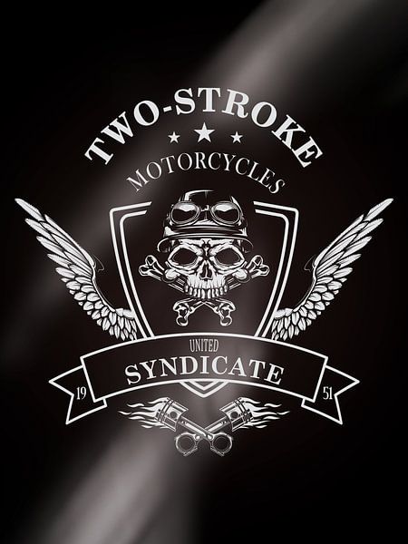 Syndicat des motocyclettes à deux vitesses par Kahl Design Manufaktur