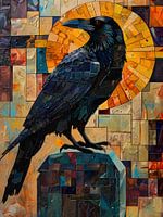 The raven carries your soul into the light
