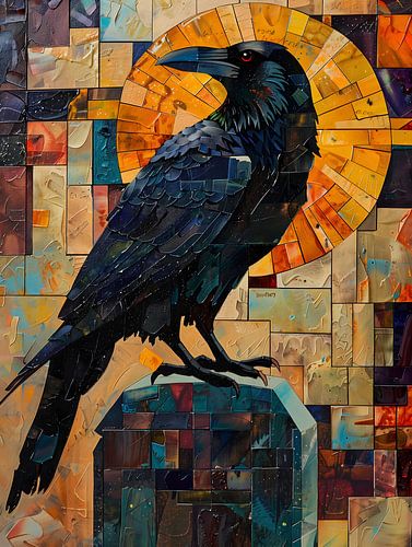 De raaf draagt je ziel naar het licht