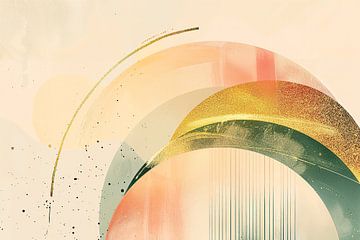 Bauhaus Japandi Abstract | Bauhaus van Kunst Kriebels