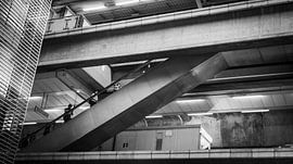 Skytrain-Bahnhof in Bangkok von Bart van Lier