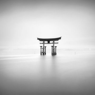 Étude du torii d'Itsukushima II sur Stefano Orazzini