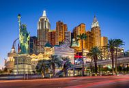 Las Vegas Strip met het New York New York hotel van Edwin Mooijaart thumbnail