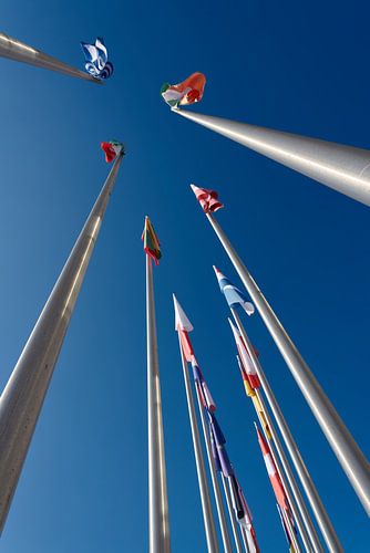 Vlaggen van verschillende landen