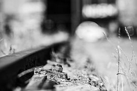 Detail of an old railway line by Bart Rondeel