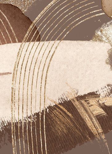 Abstract Chique Gold (Gezien op tv bij de Grote Huisverbouwing 2024)