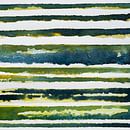 Lines of the Earth | Aquarel schilderij van WatercolorWall thumbnail