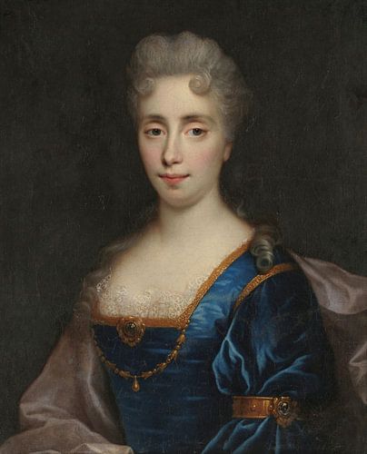 Portret van de Comtesse de La Fayette, Nicolas Mignard