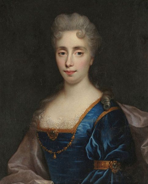 Portrait of The Comtesse de La Fayette, Nicolas Mignard by Masterful Masters