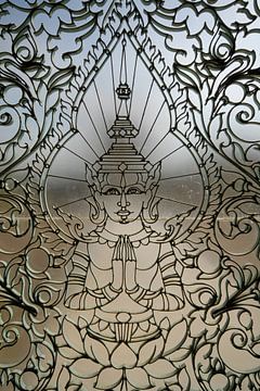 décoration des fenêtres du palais royal de Phnom Penh sur Jan Fritz
