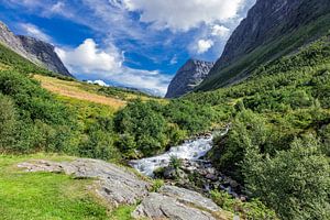 Storseterfossen in Norway van Rico Ködder