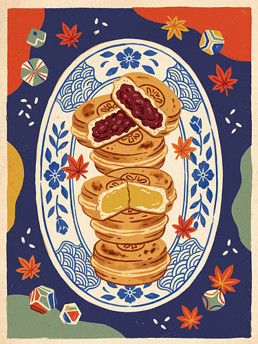Stacked Imagawayaki Treats
